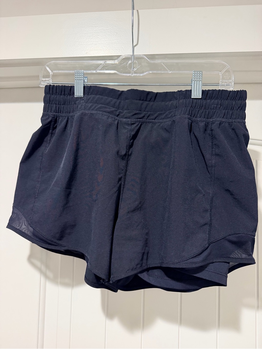 Mondetta Women's Navy Athletic Shorts with Elastic Waist